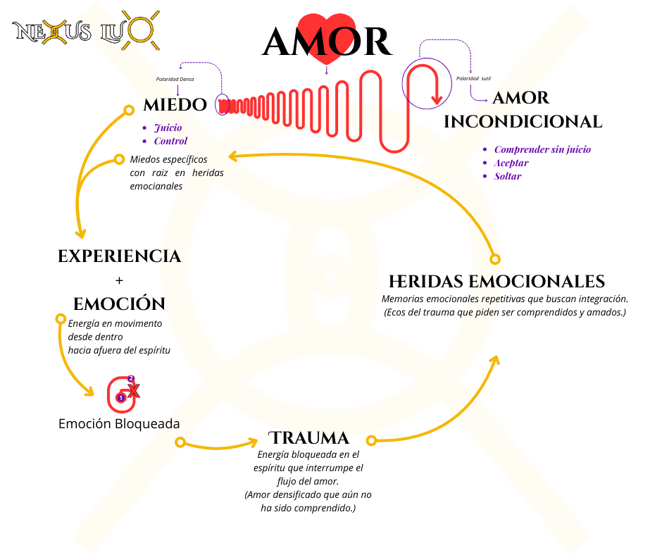 ciclo del trauma al reprimir una emocion