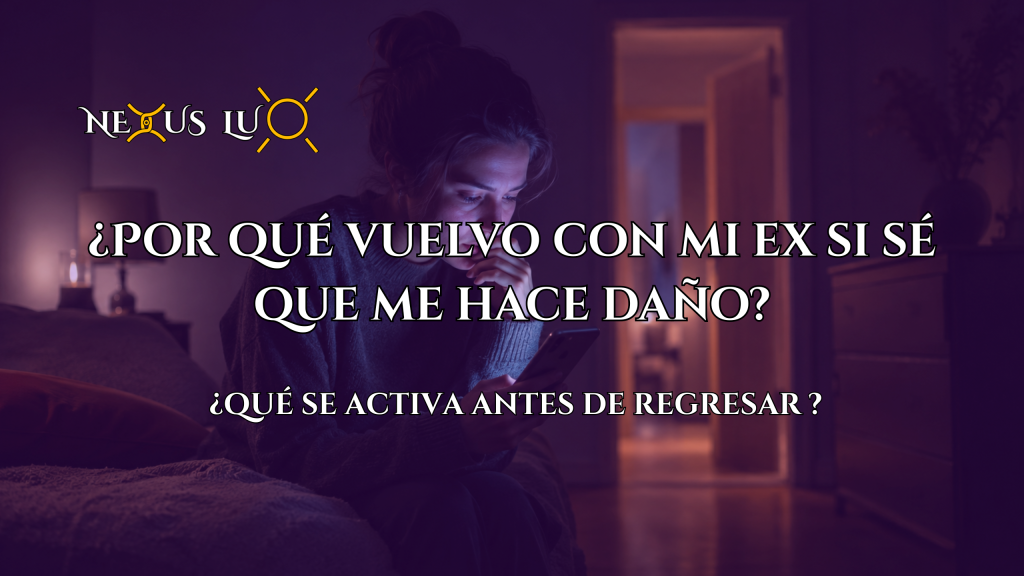 ¿Por qué vuelvo con mi ex si sé que me hace daño